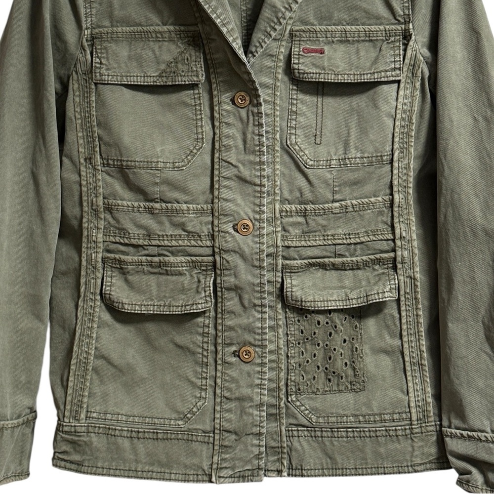 NWOT Anthropologie Military Run Ruby Dixie Jacket - Picture 6 of 15